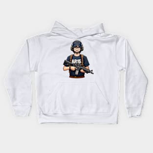 Tactical Man Kids Hoodie